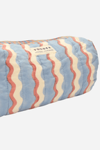 Quilted Wash Bag in Wiggle Sky