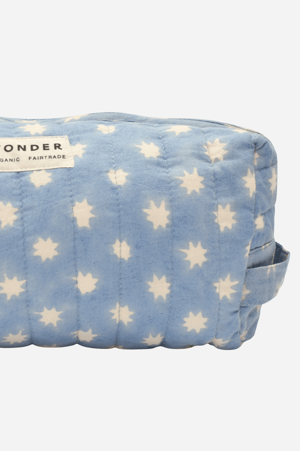 Quilted Wash Bag in Cosmic Sky