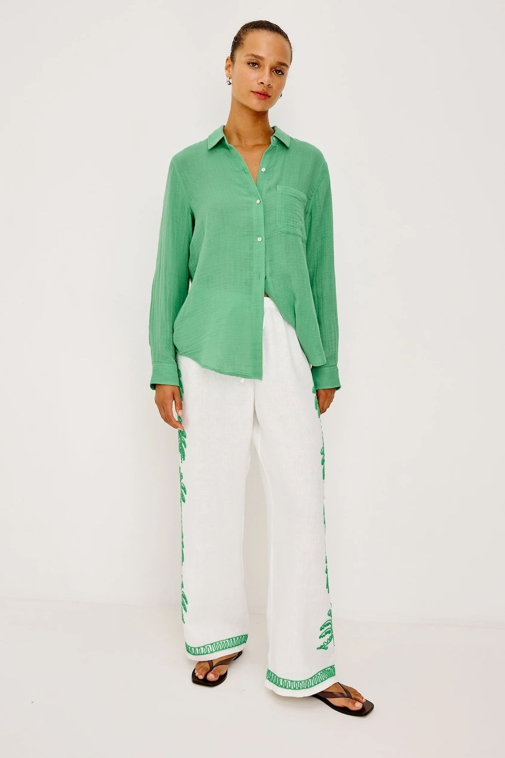 Ellis Shirt in Clover