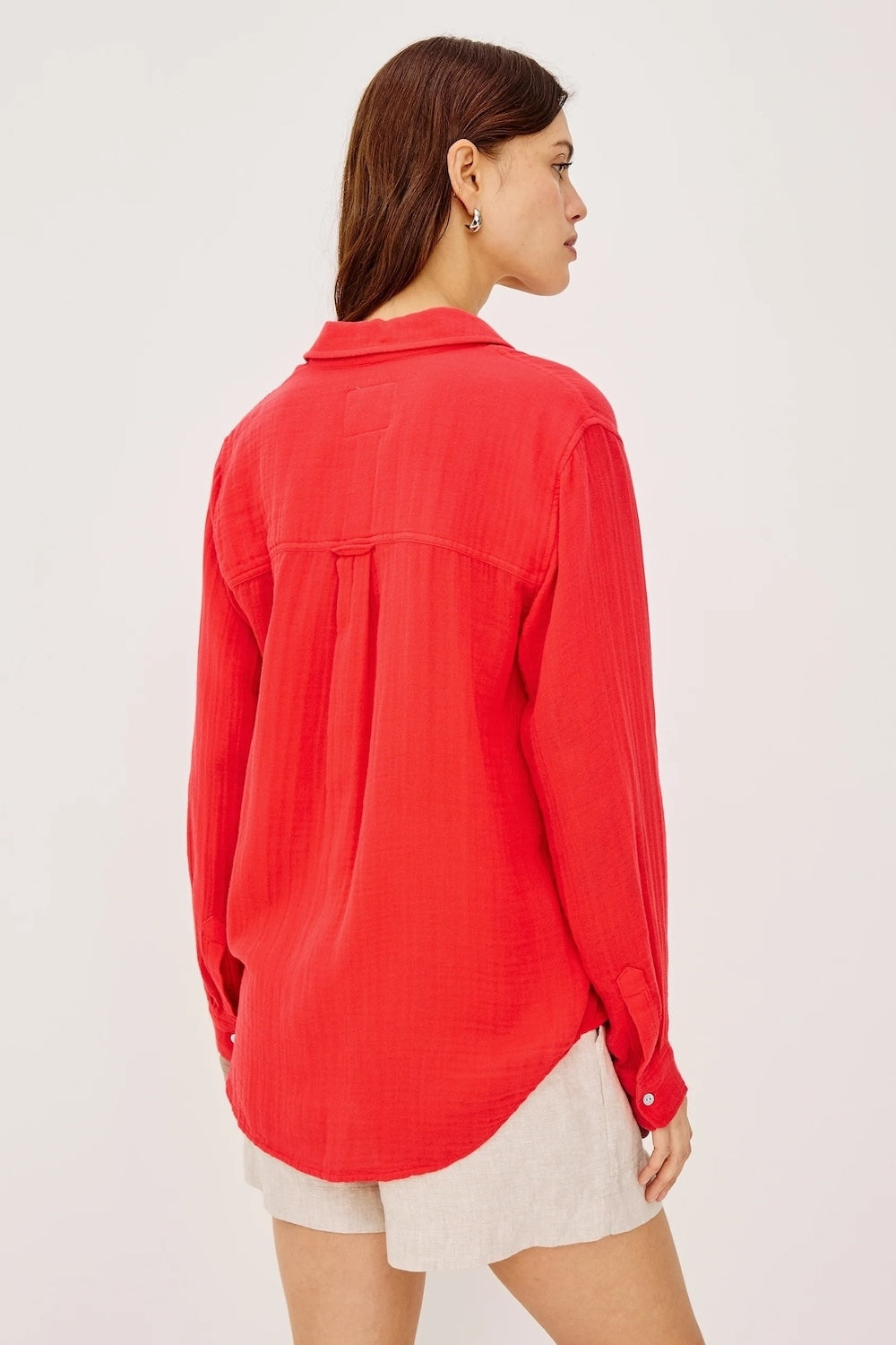 Ellis Shirt in Cherry
