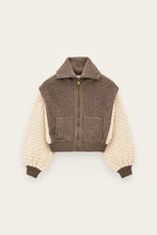 BA&SH Essen Cardigan in Chamois