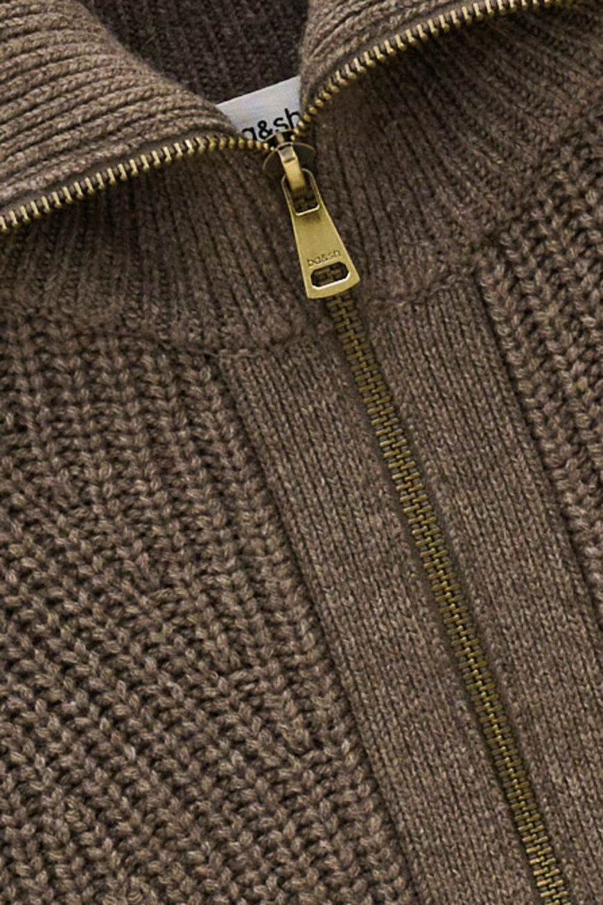 BA&SH Essen Cardigan in Chamois
