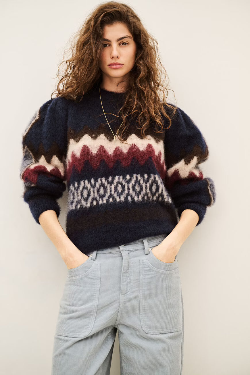 BA&SH Floyd Jumper in Blue