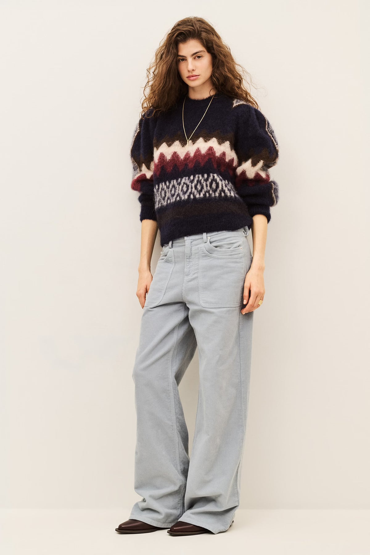 BA&SH Floyd Jumper in Blue