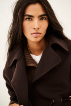BA&SH Kam Jacket in Chocolat