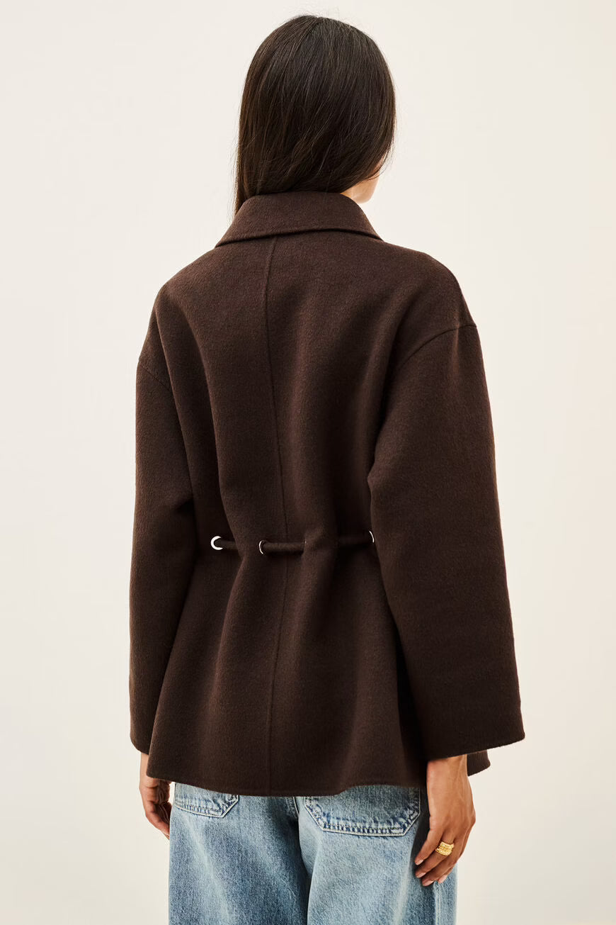 BA&SH Kam Jacket in Chocolat