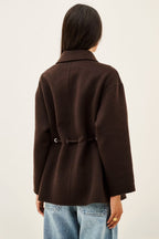 BA&SH Kam Jacket in Chocolat