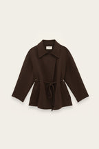 BA&SH Kam Jacket in Chocolat