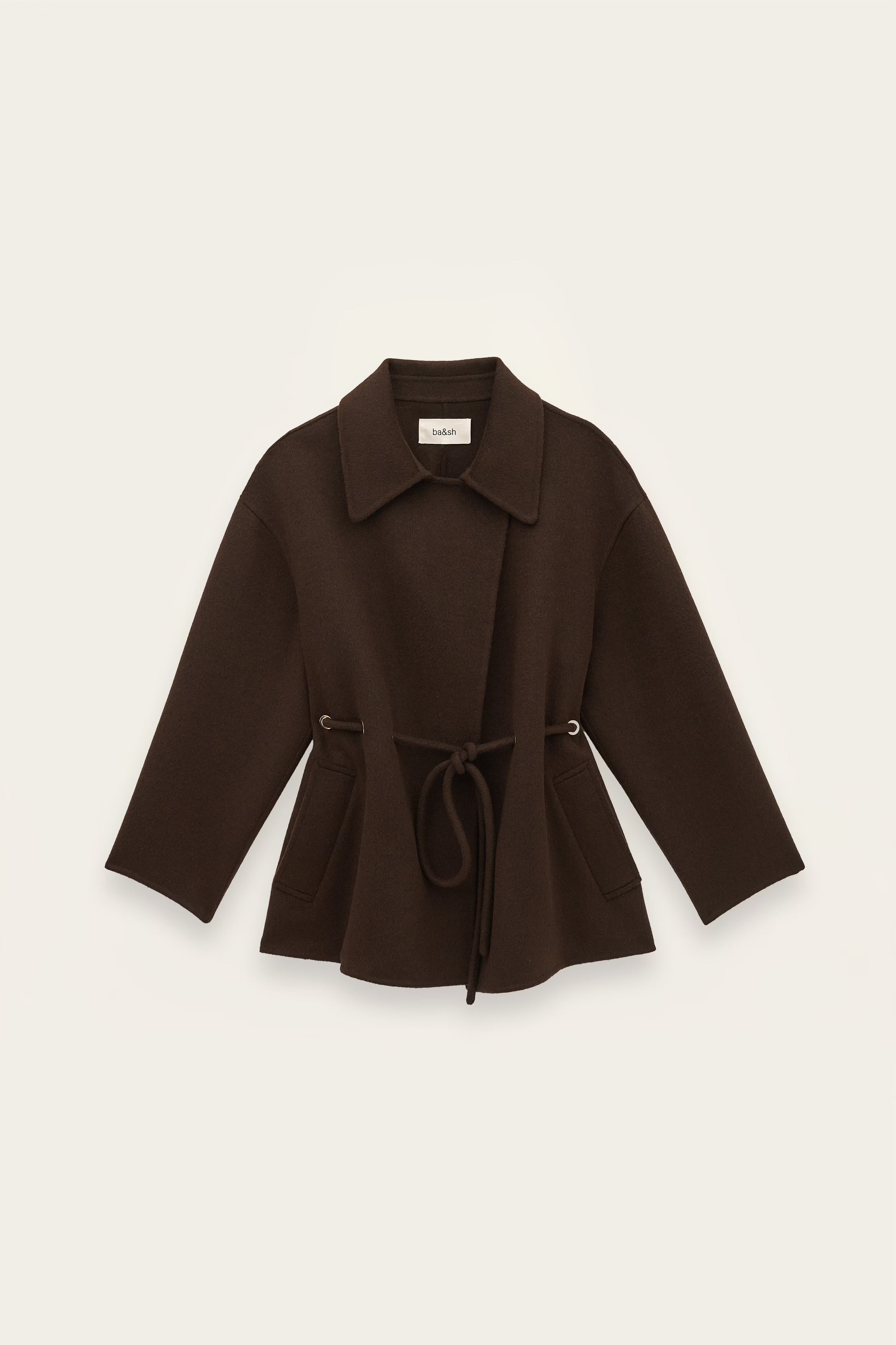 BA&SH Kam Jacket in Chocolat