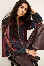 BA&SH Olivio Blouse in Red