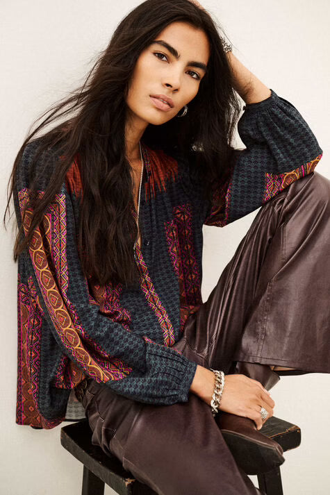 BA&SH Olivio Blouse in Red