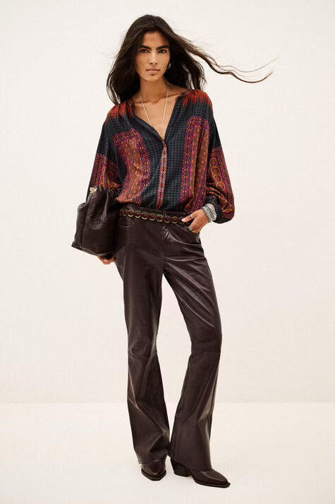 BA&SH Olivio Blouse in Red