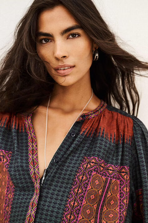 BA&SH Olivio Blouse in Red