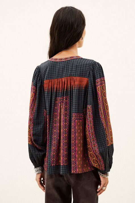 BA&SH Olivio Blouse in Red