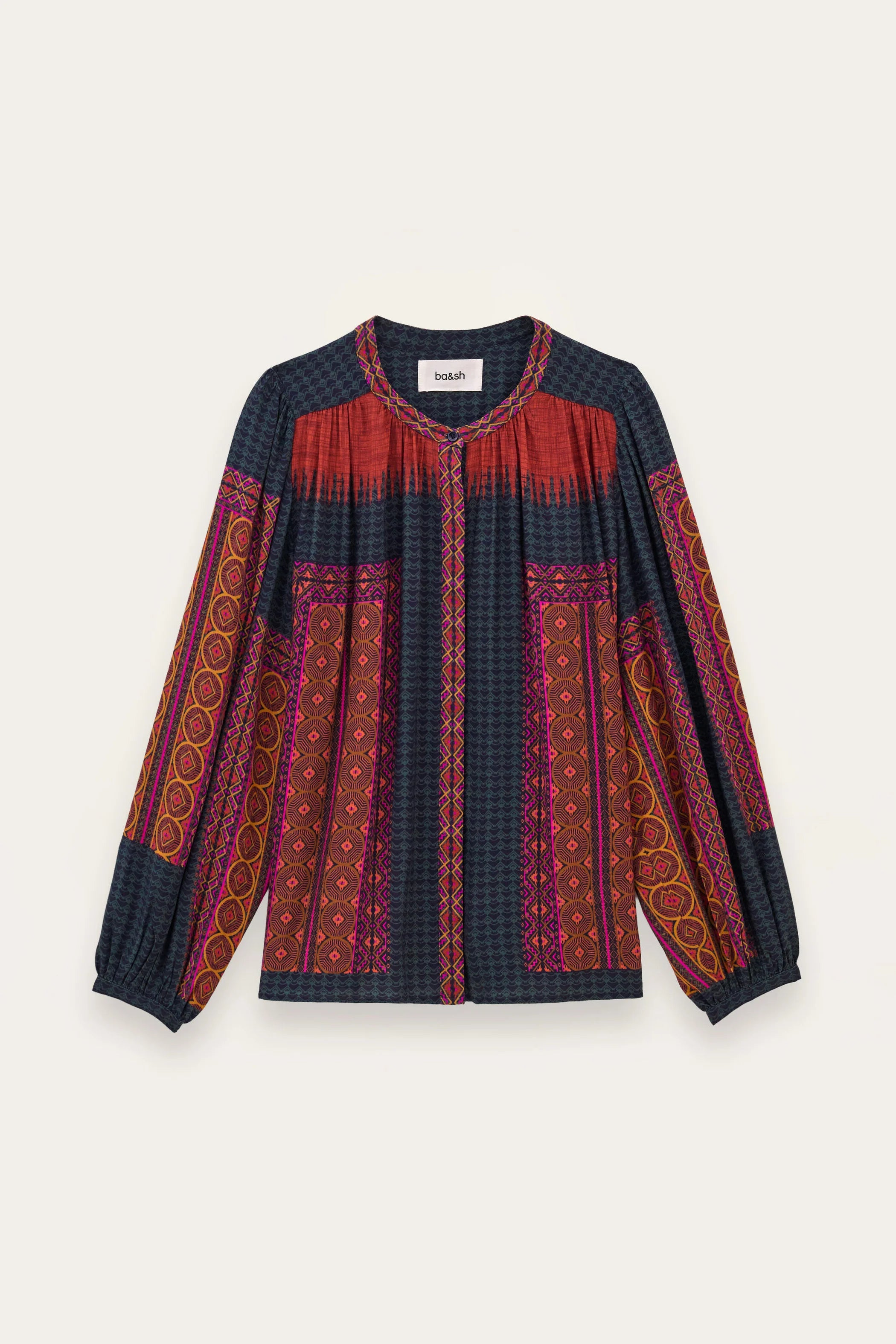 BA&SH Olivio Blouse in Red
