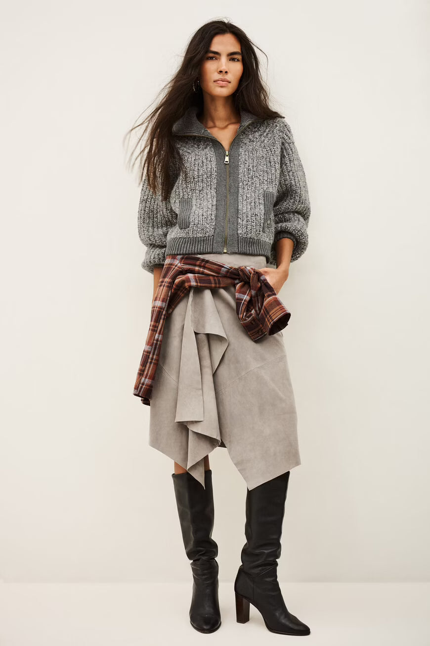 BA&SH Rabel Cardigan in Grey