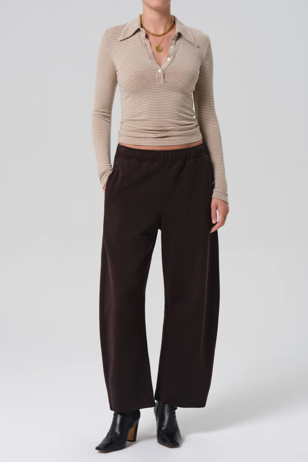 Miro Sweatpant in Chocolate