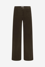 Le Slim Palazzo Modernist Pocket in Rich Military Corduroy