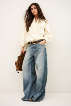 Laura Blouse in Ecru