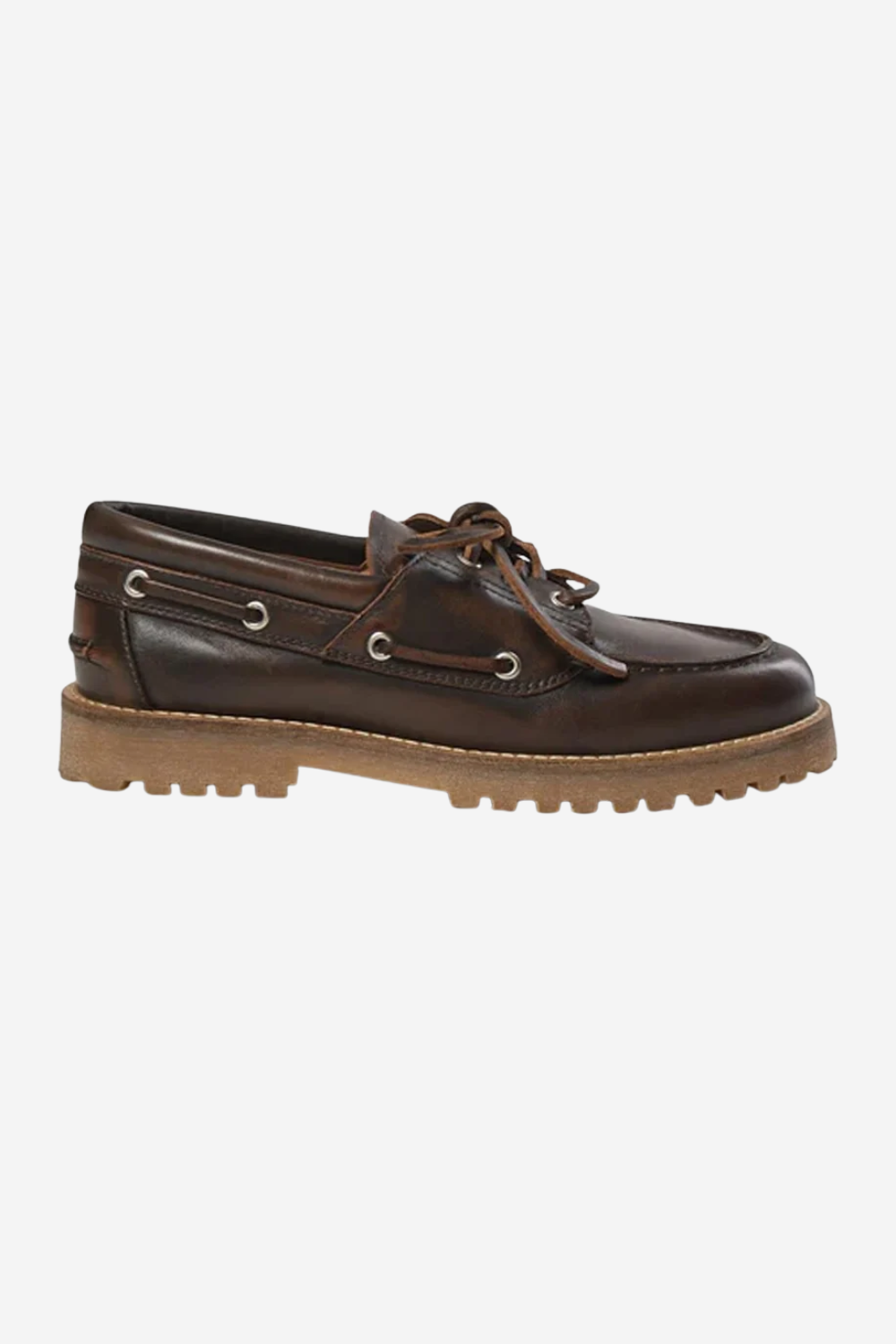 Alvina Loafer in Brown Leather