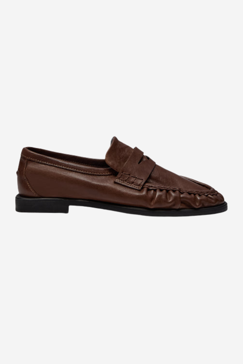 Elmira Loafer in Brown Leather
