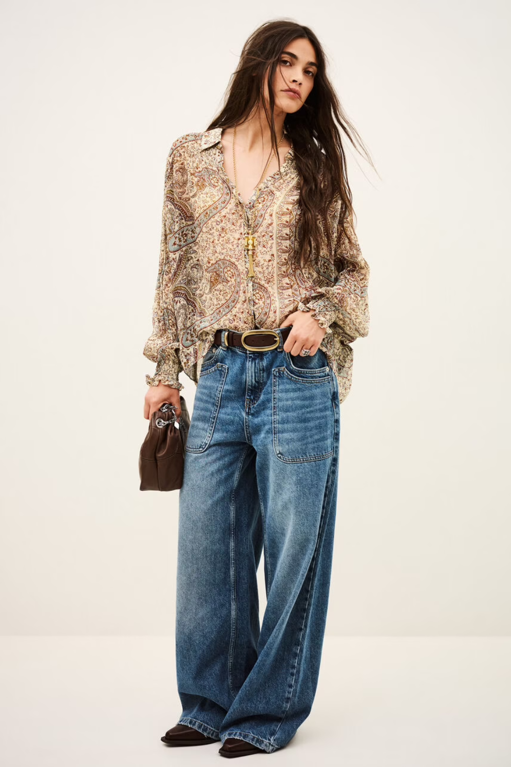 Cleo Shirt in Blue