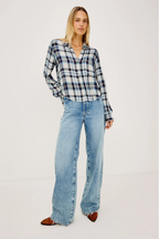Malin Shirt in Ecru Midnight