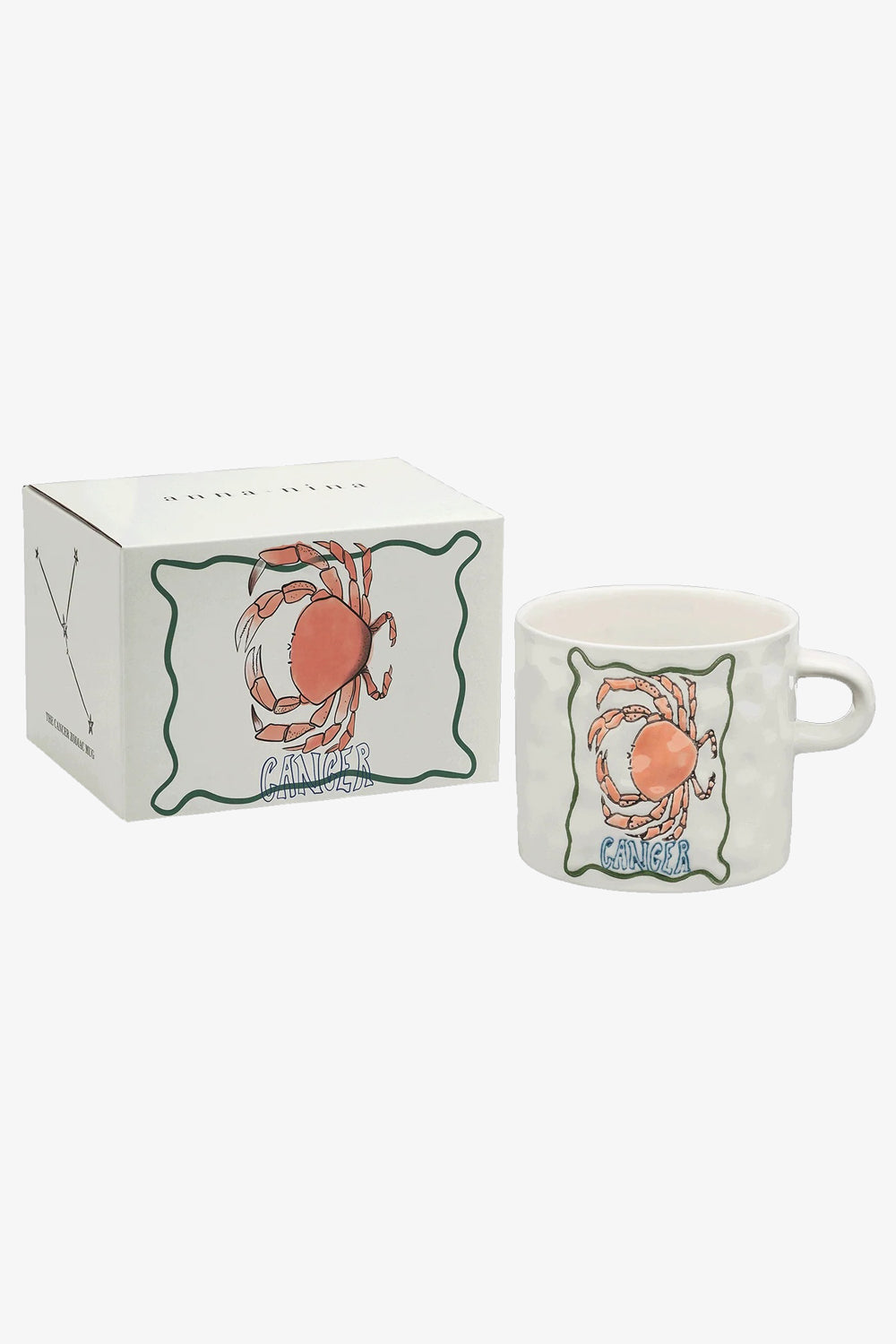 Anna + Nina Zodiac Tea Mug - Cancer