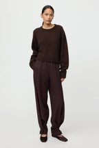 SOFT GOAT Cashmere Top in Mocha