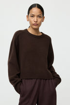 SOFT GOAT Cashmere Top in Mocha