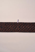 Damson Madder Double Oven Glove in Dark Leopard/Lilac