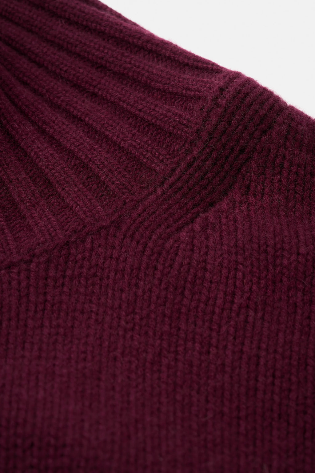 SOFT GOAT Girlfriend Turtleneck in Bordeaux