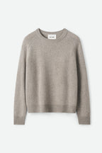 SOFT GOAT Boyfriend Crewneck in Greige
