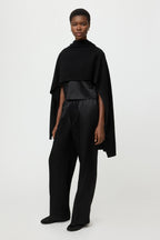 SOFT GOAT Silk Pants in Black