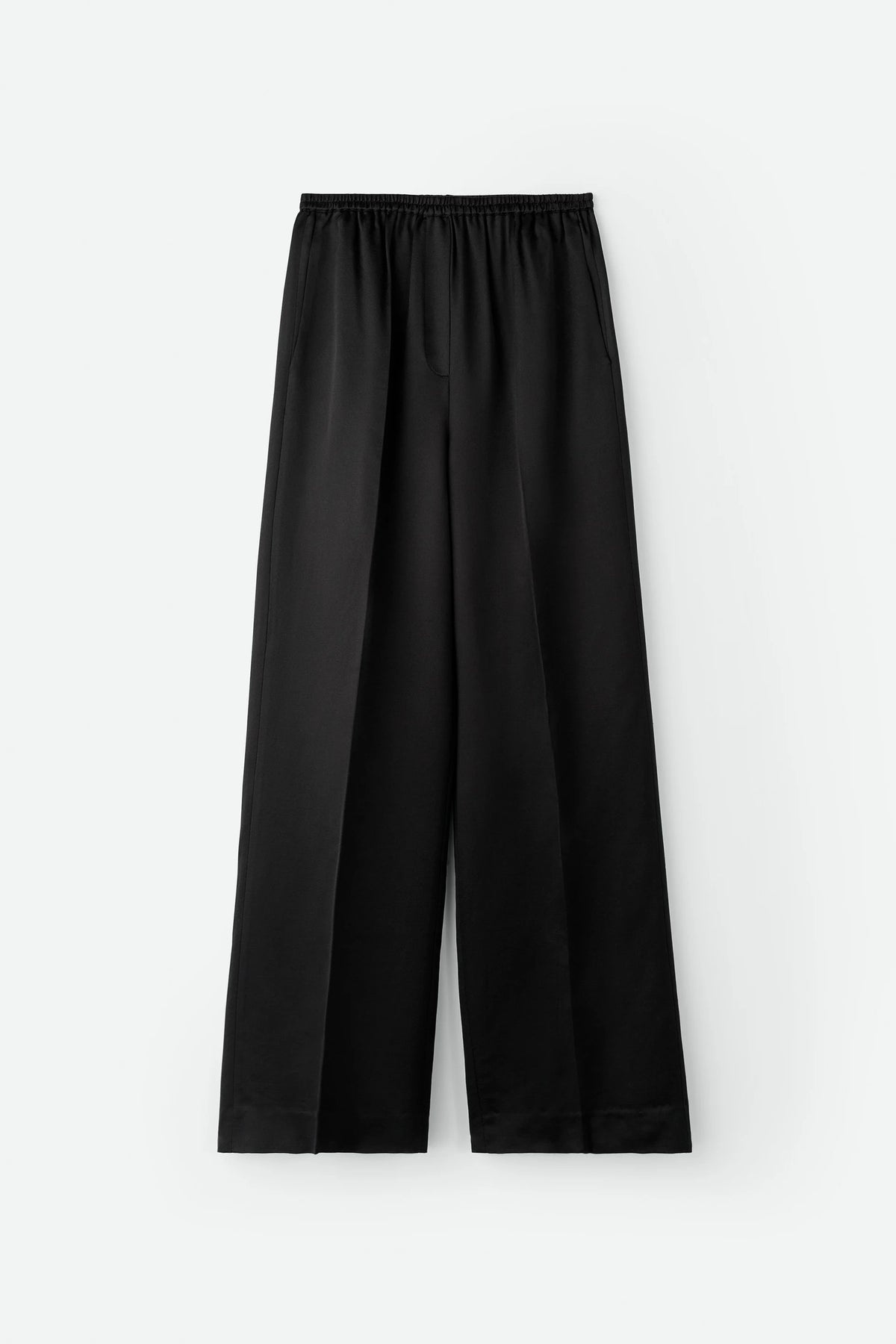 SOFT GOAT Silk Pants in Black