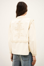 Laura Blouse in Ecru
