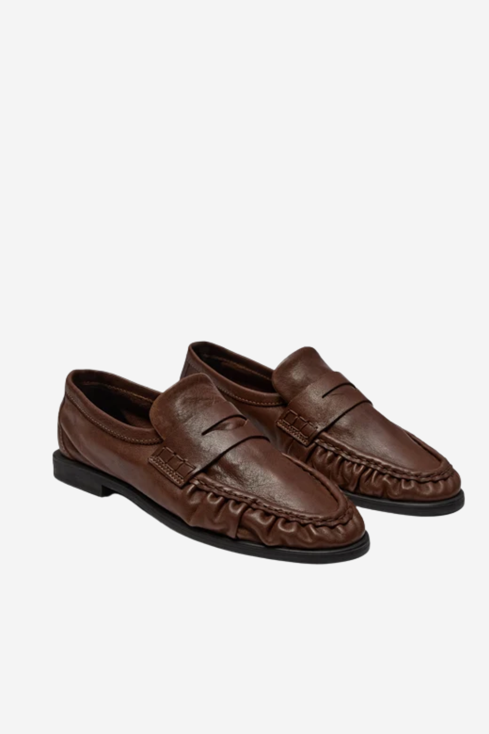 Elmira Loafer in Brown Leather