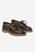 Alvina Loafer in Brown Leather