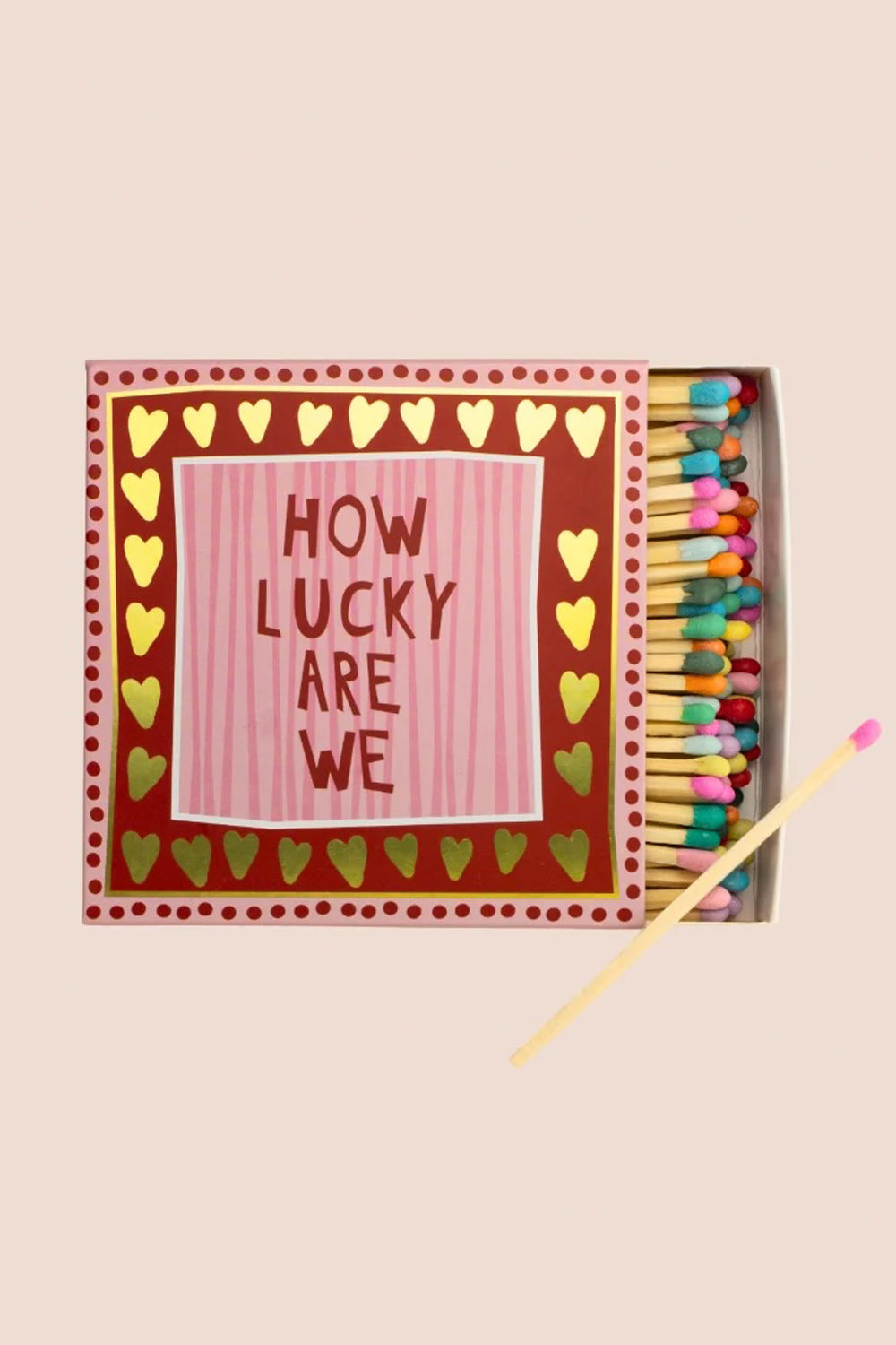 Matchbook Creative How Lucky Are We Matches