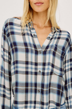 Malin Shirt in Ecru Midnight