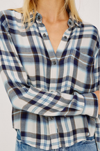 Malin Shirt in Ecru Midnight