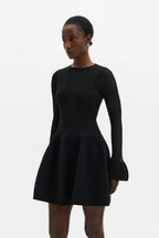 Malina Elona Voluminous Skirt Knitted Mini Dress