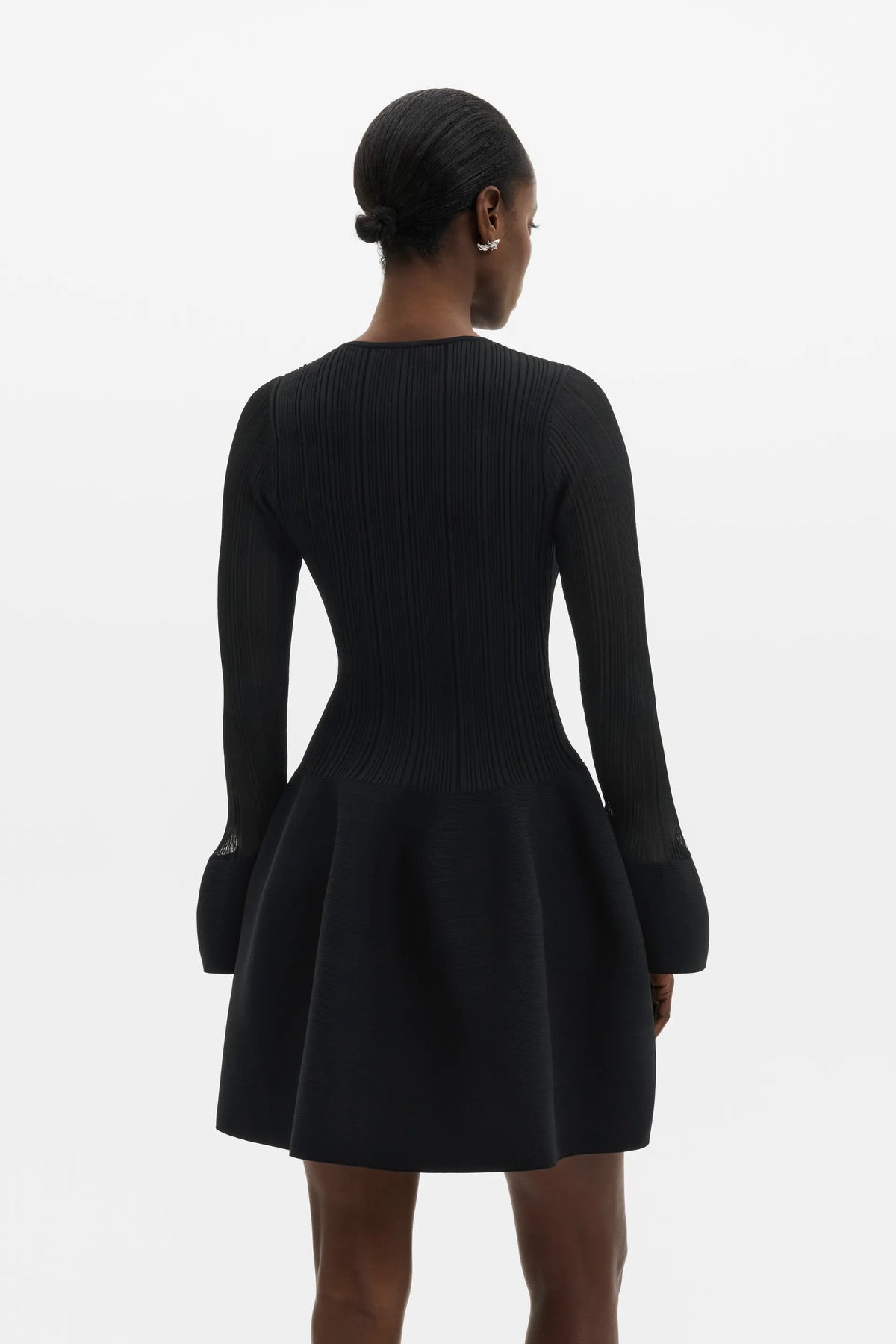 Malina Elona Voluminous Skirt Knitted Mini Dress