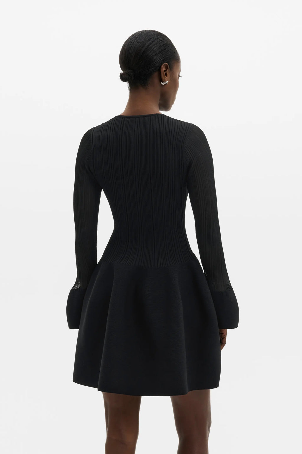 Malina Elona Voluminous Skirt Knitted Mini Dress