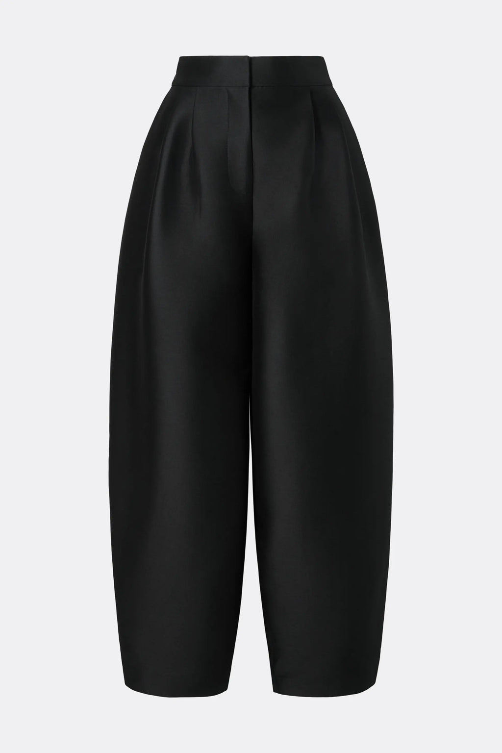 Malina Smilla Barrell Leg Wool-Silk Trousers