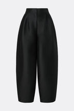 Malina Smilla Barrell Leg Wool-Silk Trousers