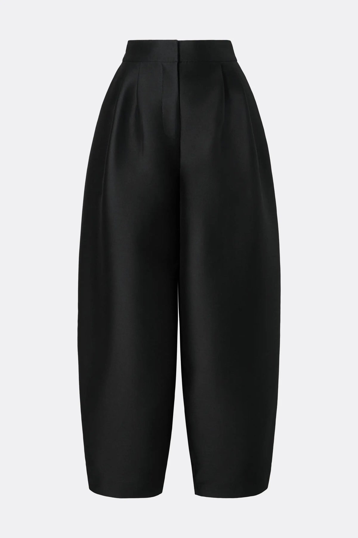 Malina Smilla Barrell Leg Wool-Silk Trousers