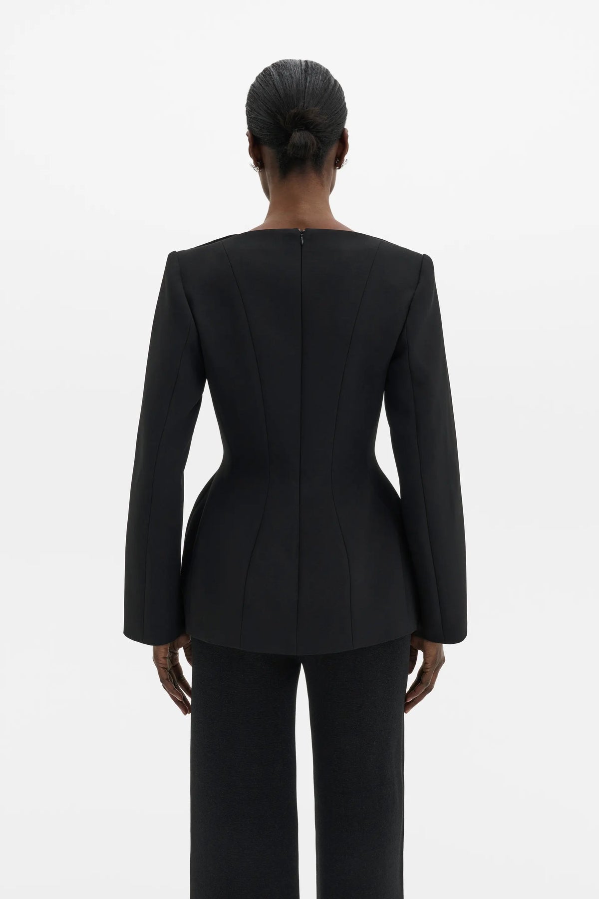 Malina Ninni Cut-Out Shoulder Hourglass Top