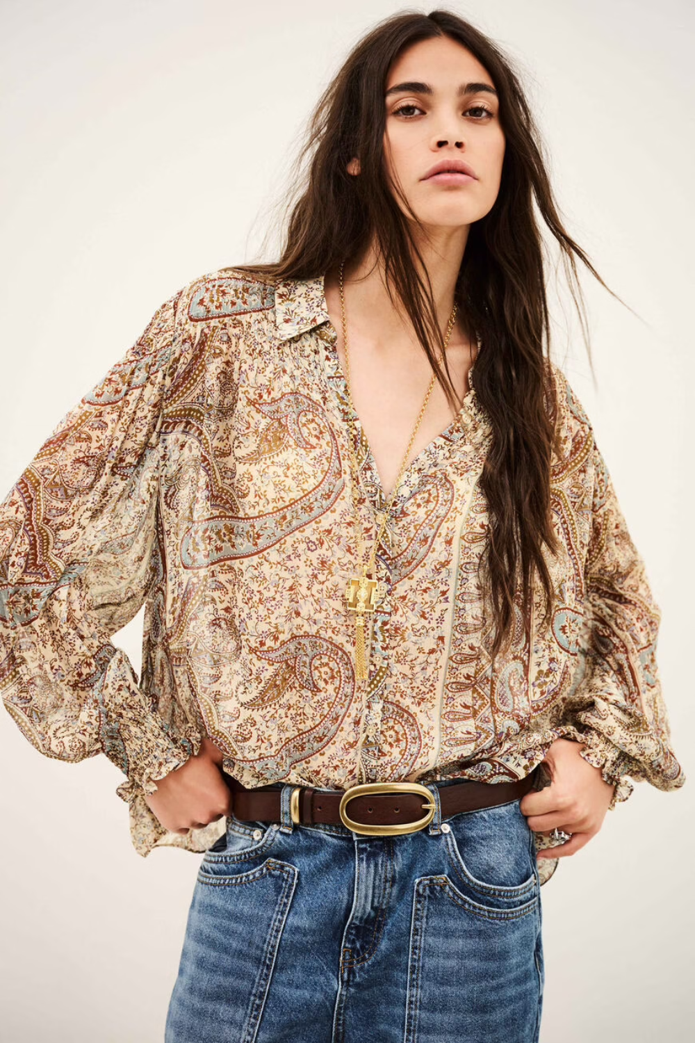 Cleo Shirt in Blue