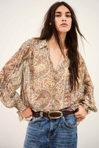 Cleo Shirt in Blue